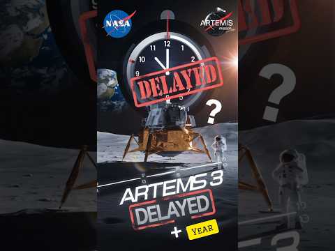 Nasa&#039;s Moon landing Dreams Delayed Artemis 3 #moon #artemis3 #shorts #nasa #shortsfeed