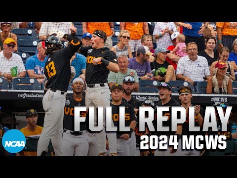 Tennessee vs. North Carolina: 2024 Men&#039;s College World Series (June 16) | FULL REPLAY