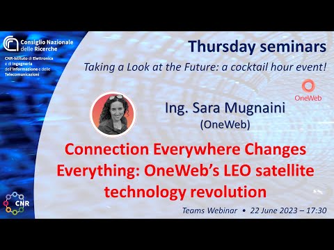 Connection Everywhere Changes Everything: OneWeb’s LEO satellite technology revolution