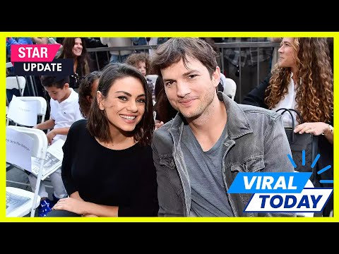 Ashton Kutcher Shows Off &#039;Eras Tour&#039; Merch While Out with Mila Kunis | Viral Today News