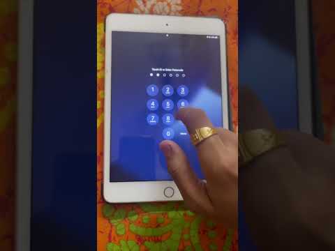 Forgot password.Unlock iPad without passcode