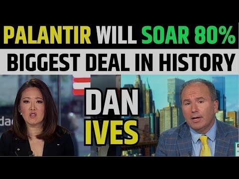 PLTR Stock Will Soar 80% Said By Dan Ives | Palantir Stock Latest News