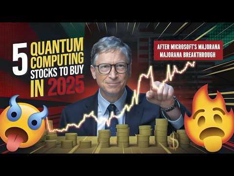 5 Quantum Computing Stocks to Buy NOW After Microsoft&#039;s BREAKTHROUGH