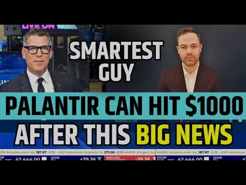 PALANTIR CAN HIT $1000 After This | PLTR Stock Latest News