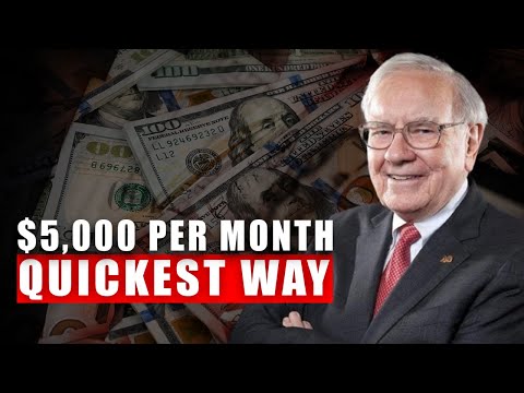 Warren Buffett: The Quickest Way To Living Off Dividends! $5000:month