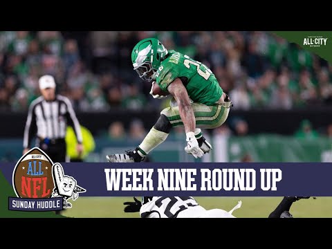 Week 9 NFL Recap: How Saquon Barkley and DeVonta Smith made unforgettable plays for Eagles