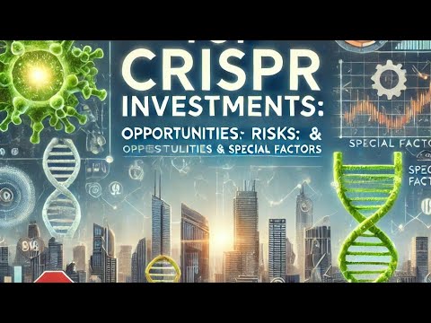 Top CRISPR Investments: Opportunities, Risks &amp; Special Factors