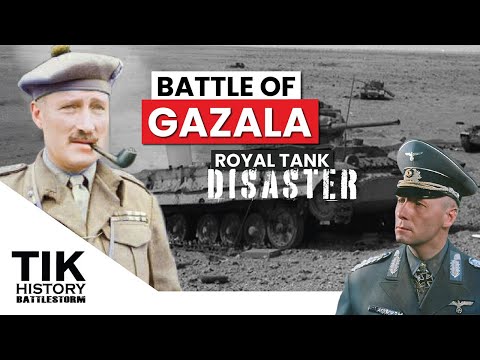 Britain’s WORST EVER tank battle: The Battle of Gazala 1942 BATTLESTORM Documentary