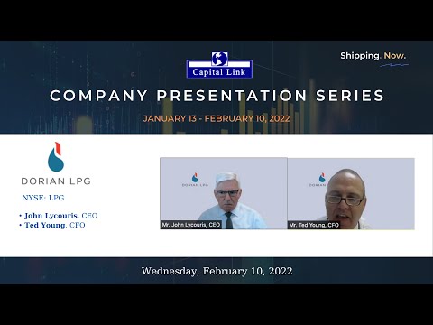 Dorian (LPG) &amp; the LPG Update &amp; Outlook - Capital Link Presentation Series | 2.10.22