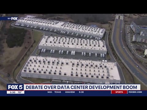 The debate of the data center development boom in the DMV | FOX 5 DC