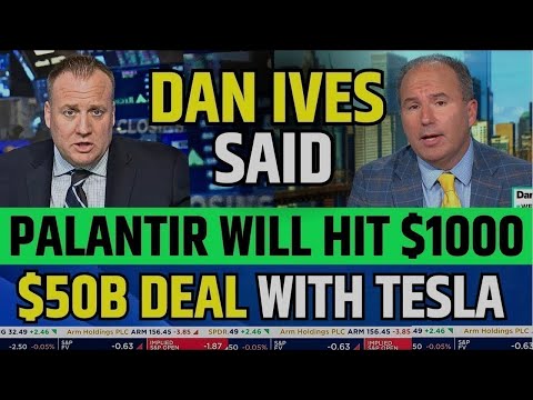 Dan Ives Said Palantir Will Hit $1000 | PLTR Stock Latest News