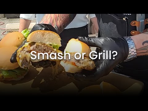 Burger Battle: Smash vs. Grilled on a Crown Verity - Which Reigns Supreme?