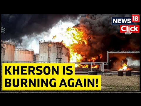 Russia VS Ukraine War Update | Russia Kherson | Fire At Kherson Oil Depot | Russia Ukraine News