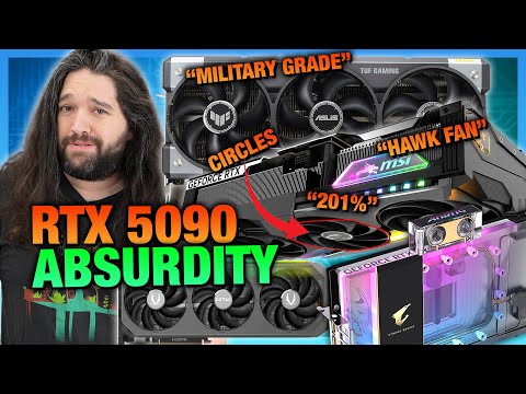 Absolutely Absurd RTX 50 Video Cards: Every 5090 &amp; 5080 Announced So Far