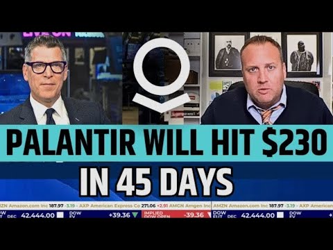 Palantir Will Hit $220 In 45 Days | PLTR Stock News