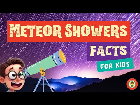 Kids&#039; Guide to Meteor Shower 101: Perseids, Geminids, Leonids Explained!