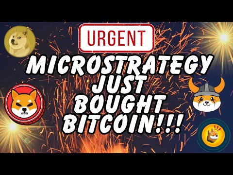 URGENT! 🔥 MICROSTRATEGY Just BIUGHT More BITCOIN! 🚨 MICHAEL SAYLOR LOADING BTC!