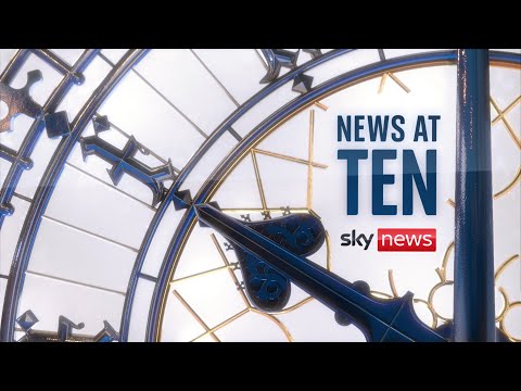 News at Ten | Storm Bert hits UK with snow, heavy rain and 82mph gusts