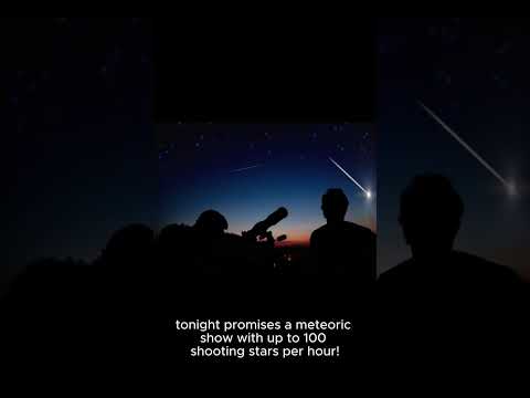 🌠 Geminid Meteor Shower 2023 LIVE: Spectacular Cosmic Show Tonight! 🚀✨#CosmicShow #AstronomyLive