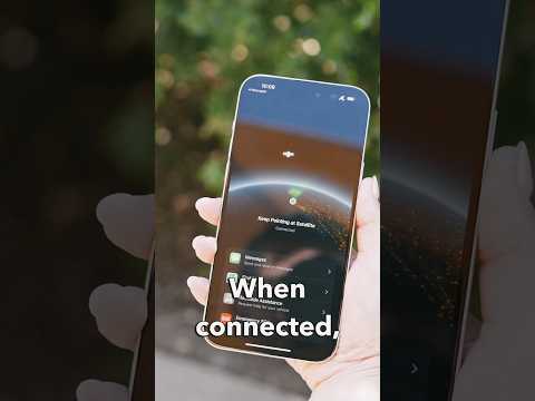 Your iPhone is now a satellite phone! 🛰️