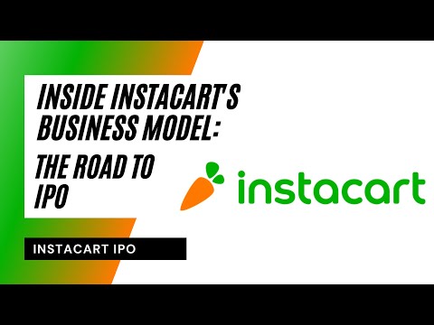 Inside Instacart&#039;s Business Model: The Road to IPO #InstacartIPO