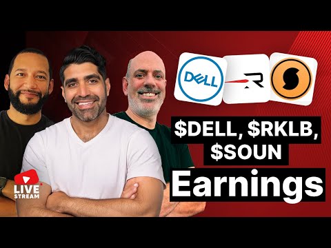 Dell, Rocket Lab, SoundHound Ai Live EARNINGS Coverage!