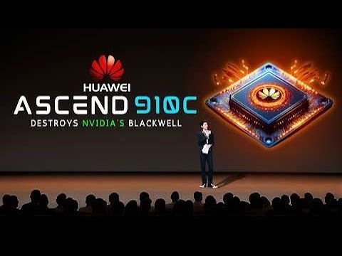 This NEW Huawei AI Chip Is SCARING Nvidia!