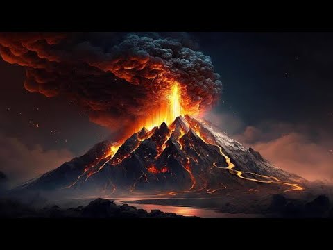 Earth is suddenly cracked by largest volcanoes.