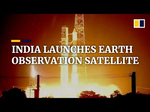 India launches Earth observation satellite after setback 6 months ago