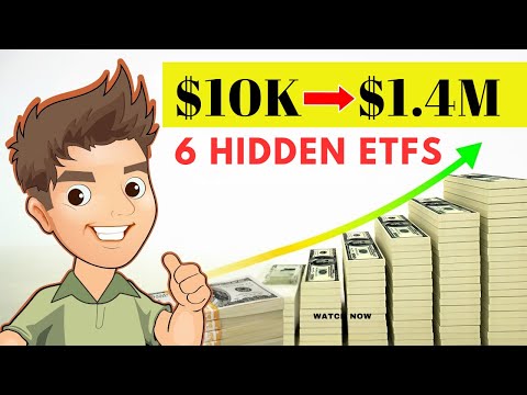 6 Hidden ETFs That Could Turn $10,000 into $1.4 Million (2025 Wealth Strategy)