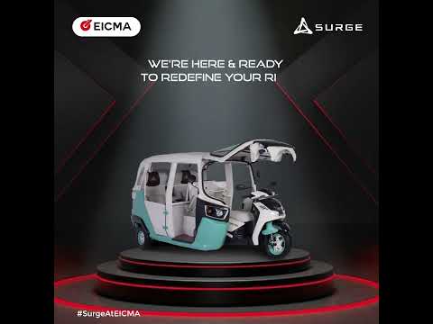 Meet the Future of Sustainable Riding The Surge S32 City Glide Has Arrived #surges32 #eicma #surge