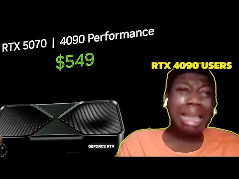 RTX 4090 Owners reaction to the reveal of RTX 5070