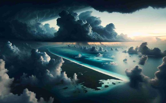 Create a high definition, realistic image representing the description: 'Storm Anxiety Rises: Potential Tropical Developments Loom Over Florida'. The scene should portray an ominous horizon over Florida, with dark storm clouds gathering and possibly the first signs of rainfall. The atmosphere should convey a sense of impending tropical storm or possible hurricane, intensifying the anxiety and suspense.