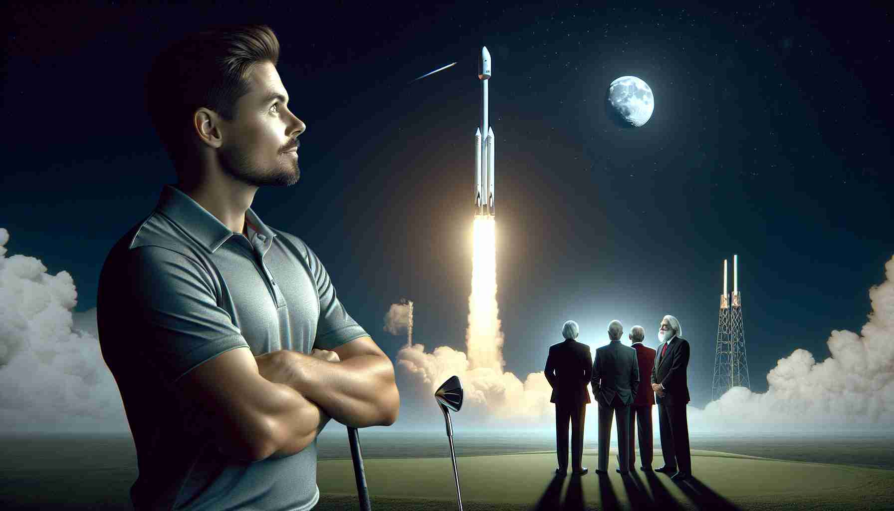 Exclusive Access: Bryson DeChambeau Witnesses SpaceX Launch with Legends 