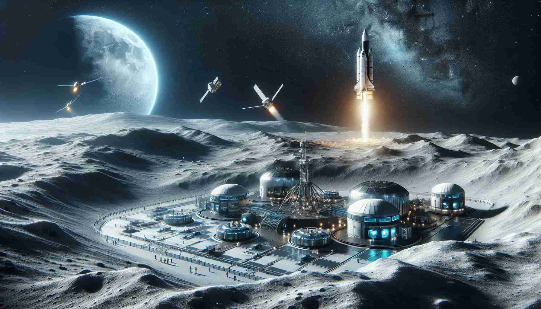 SpaceX and Lunar Outpost Partner for Ambitious Moon Mission