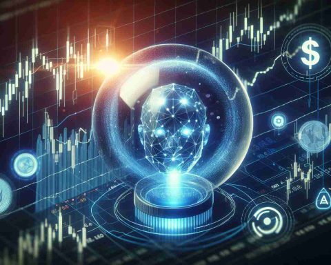 A visual representation of the future impact of artificial intelligence on stock trading. Explore how progressive technology, symbolised by a palantir or crystal ball, could revolutionize the industry. Also, illustrate the transformational progression from traditional trading methods to AI-driven strategies. Remember to make this realistic and in HD quality.