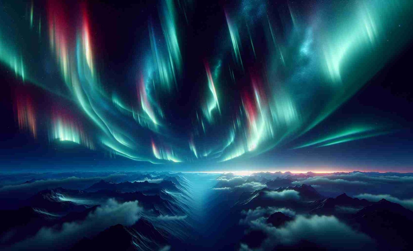 A realistic, high definition image of a captivating Northern Lights display that will be taking place tonight. The image should emphasize the vibrant lights dancing across the dark sky, truly encapsulating the excitement and grandeur of this natural spectacle. Use intricate detailing to depict the various layers, colors, and movement of the lights. The image should invoke a sense of anticipation and awe, as viewers prepare for the amazing display that is soon to occur.