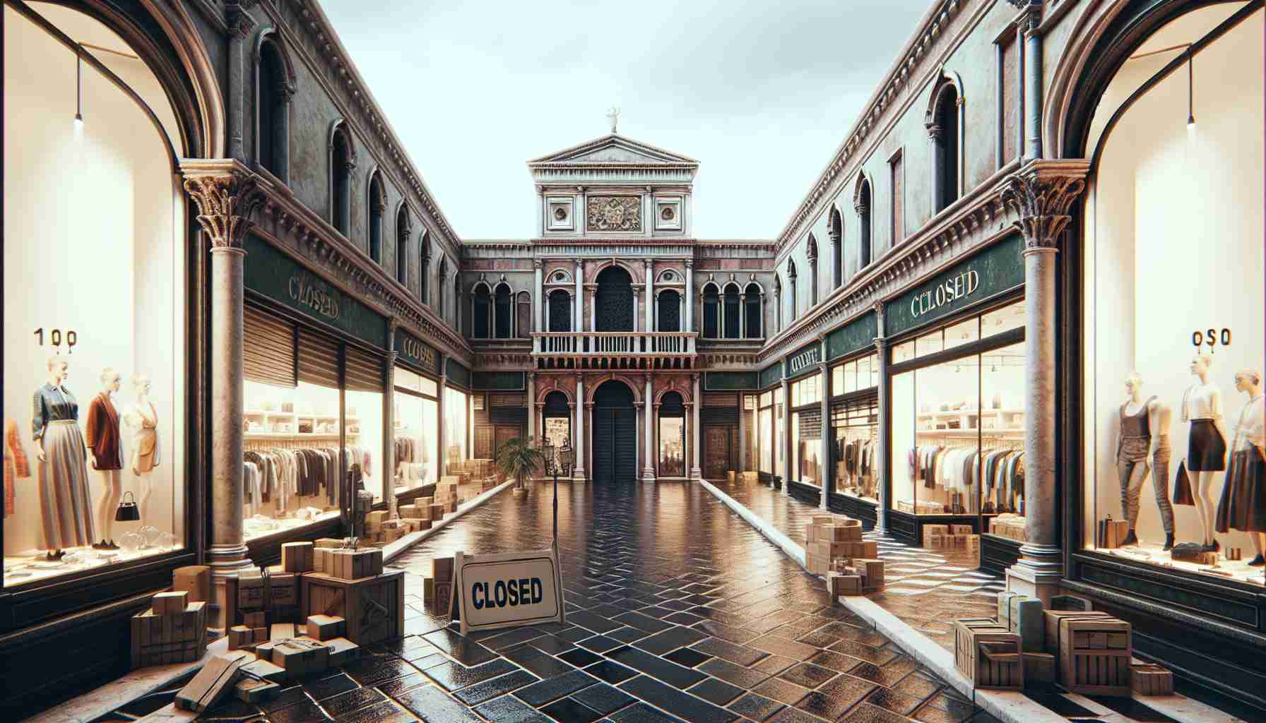 Luxury Retail Giant to Bid Farewell to Venetian Store Amid Economic Struggles 