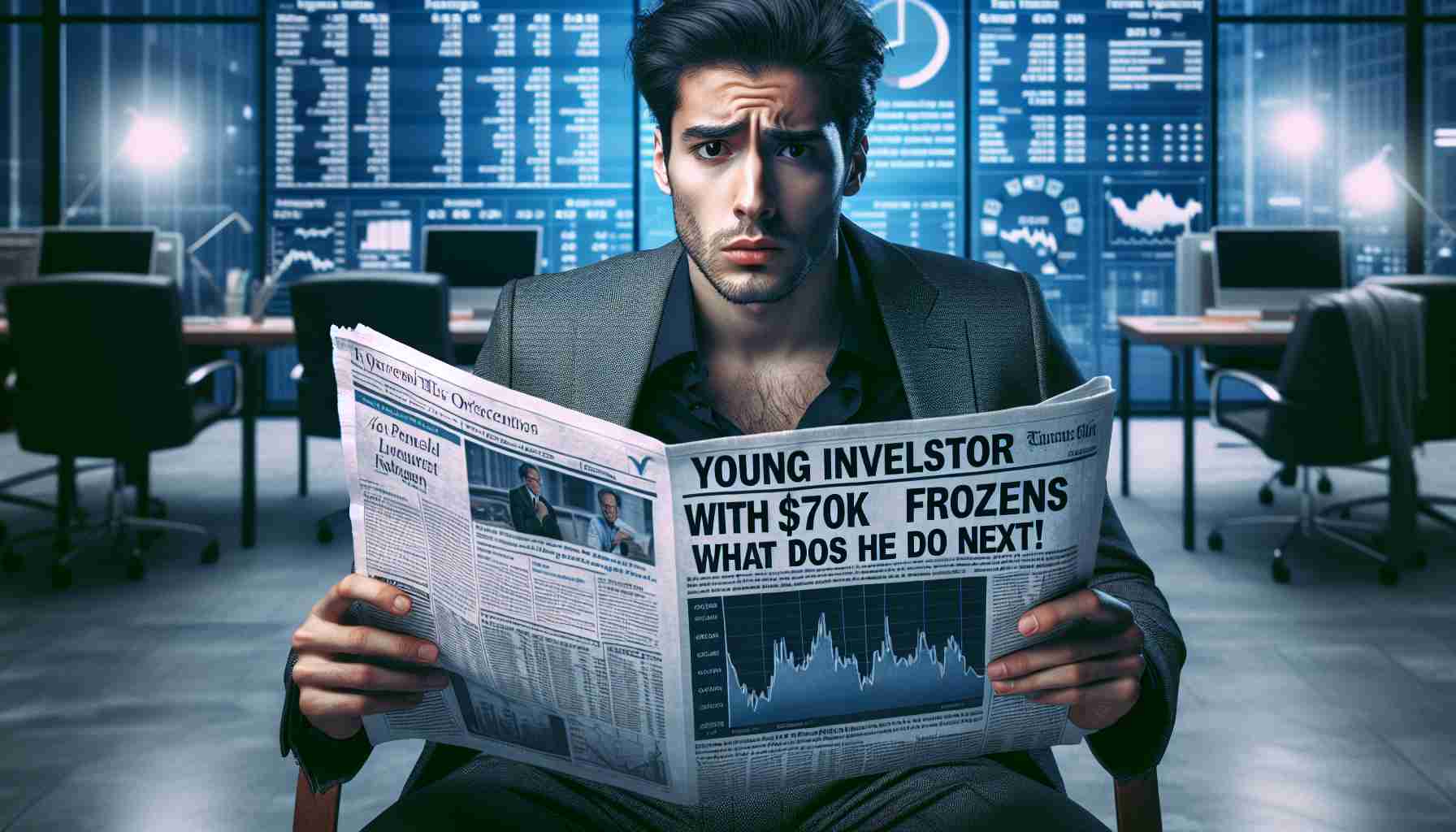 Young Investor with $70K Feels Frozen! What Will He Do Next?