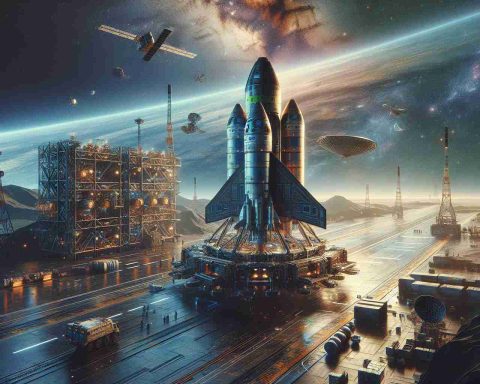 Create a hyper-realistic, high definition image portraying India's ambitious venture into space. The scene should embody the nation's goal of reaching the stars. In the foreground, illustrate advanced spacecrafts with complex technological underpinnings, set against a backdrop of the cosmos. Layer the scene with subtleties indicating the hurdles to be overcome—technical challenges, resource requirements, while also showcasing the nation's readiness to face and conquer them.