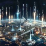 A realistic, high-definition image depicting space as a new global playground. It portrays the race for the stars among several futuristic rockets taking off from various parts of the Earth, representing different countries. Alongside the launch sites, multiple ground-based technologies and infrastructures pulsate with activity, hinting at the broader implications of space exploration back on Earth. The scene subtly suggests that this extraterrestrial engagement promises more for our home planet than we might initially comprehend.