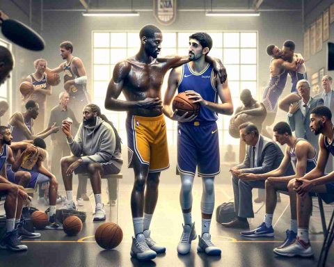 A high-definition, realistic photo illustrative of the unshown journey of new professional basketball players, exploring what lies beyond the public visibility. Imagine a collage combining intimate moments of training, the intensity of the game, the thrill of victory, and the agony of defeat. Include diverse athletes of various descents such as Caucasian, Hispanic, Black, Middle-Eastern, South Asian in equal measure. Capture the atmosphere of hard training sessions, long bus rides, locker room camaraderie, and the pressure of high stakes competition. Avoid any specific reference to the NBA association or its players.