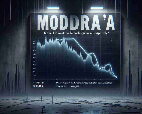 Moderna’s Aandeel Daalt: Is de Toekomst van de Biotechreus in Gevaar?