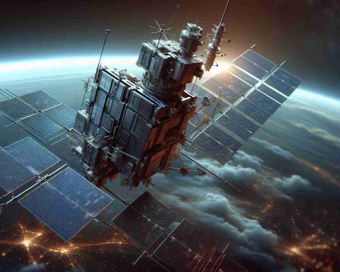 A high-definition, realistic image showcasing a satellite in orbit. The design of the satellite indicates advanced technology, possibly hinting at a revolution in digital freedom. The scene encapsulates the dichotomy of progress and concern - illustrating the balance of what is gained and potentially lost in the digital realm.