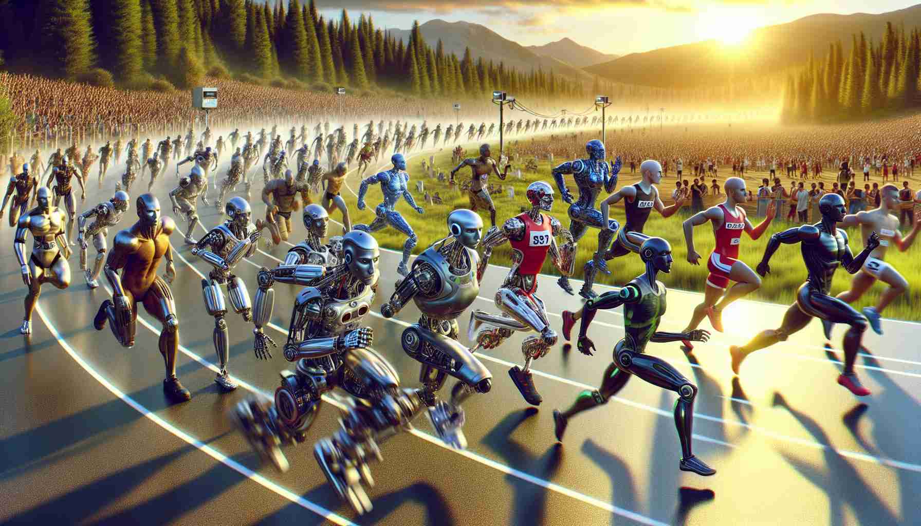 Robots vs. Humans: The Epic 13-Mile Race You Won't Want to Miss!